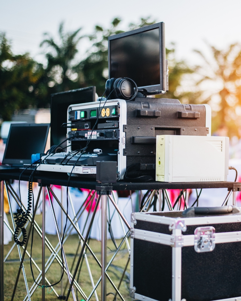 audio system rental Dubai