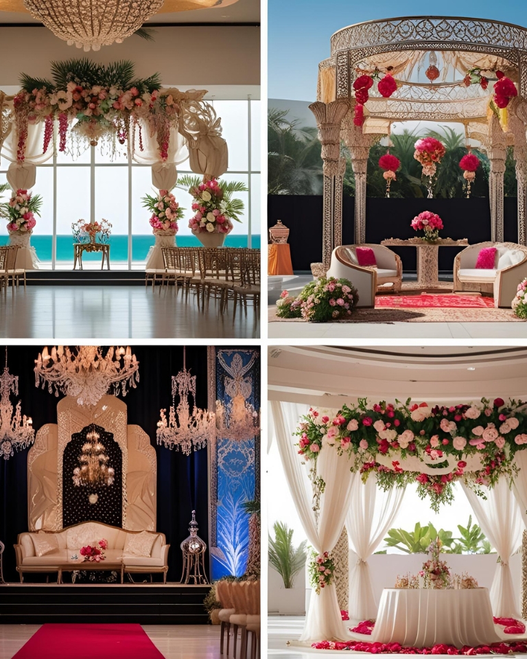stage rental services for weddings in Dubai